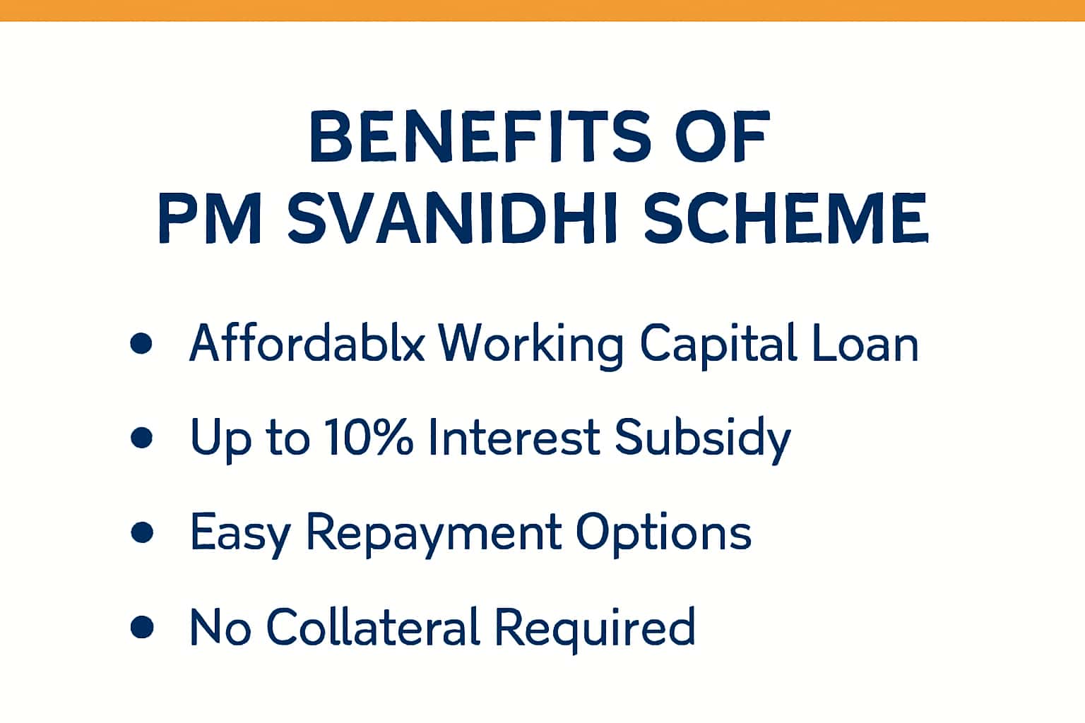 Benefits of PM SVANidhi Scheme